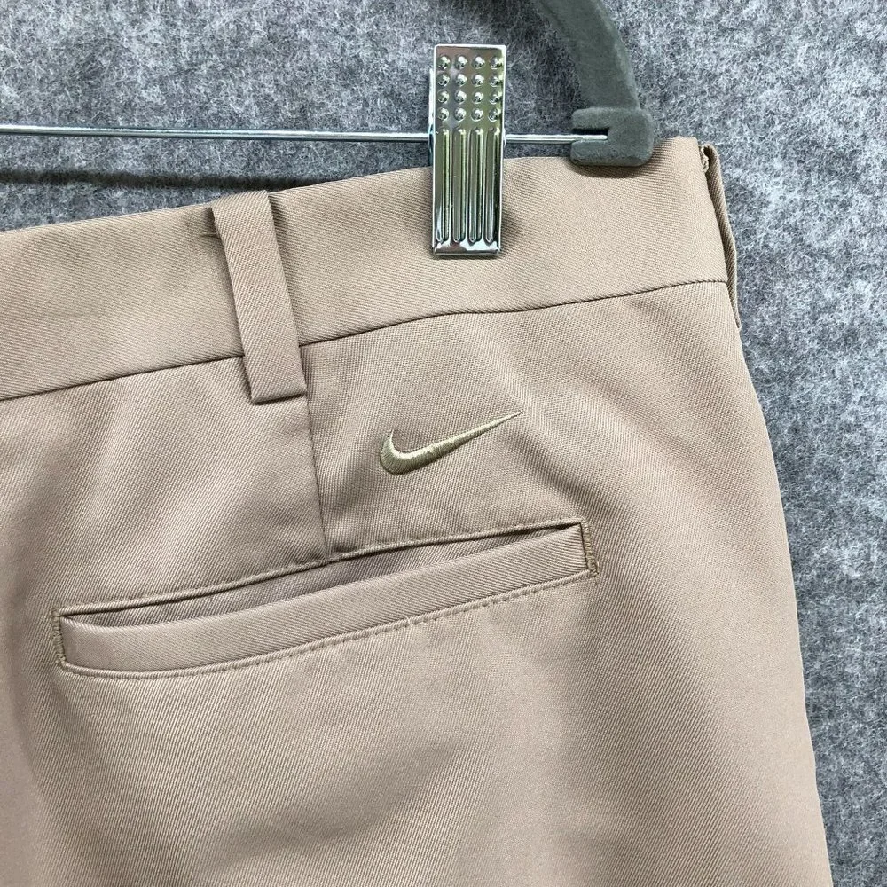 Nike Golf Shorts Mens 36 Beige Pleated Front‎ 10